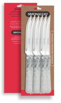 Jg facas p/ carne 6pcs madreperola - simonaggio - Brinox