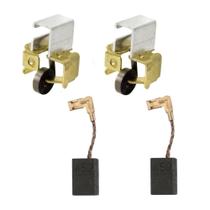 Jg Guias e Escovas de Carvão P/ Esmerilhadeira Makita M0901 e Mga90b Original Jg Guias e Escovas de Carvão P/ Esmerilhadeira Makita M0901 e Mga90b Original