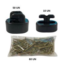 Jg Isolador Elétrico 50 Passadores+10 Terminais+60 Parafusos Jg Isolador Elétrico 50 Passadores+10 Terminais+60 Parafusos