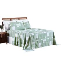 Jg Lençol Casal Spring 4pç 100% Poliéster - Adria Jg Lençol Casal Spring 4pç 100% Poliéster - Adria