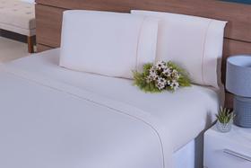 Jg Lençol Viúva 3peça 128x188x30 100%algodão 200fio Jg Lençol Viúva 3peça 128x188x30 100%algodão 200fio