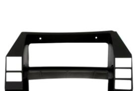 Jg molduras do painel gol/saveiro/ voyage/ parati ate 1994 ( capa de seta e capa velocimetro)