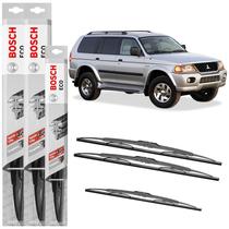 Jg Palheta Bosch Dianteira Traseira P/ Pajero Sport Até 2006