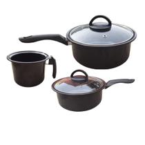 jg panelas cerâmica fogão cooktop elétrico indução 5peçasc