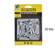 Jg parafuso c/ bucha 10x50mm - 20kits - STARTOOLS