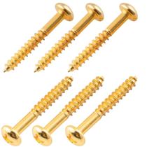 Jg parafuso ponte guitarra strato dourado elephant 6 un ele0165