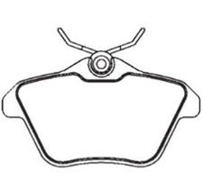 Jg pastilha freio traseira (sist.gerling) - linha audi 147/ jtd/ ,156/ts/ jtd/164 ,quadrifolio Jg pastilha freio traseira (sist.gerling) - linha audi 147/ jtd/ ,156/ts/ jtd/164 ,quadrifolio