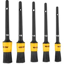 Jg Pinceis Redondo 5 Peças Detalhamento Automotivo Vonder Jg Pinceis Redondo 5 Peças Detalhamento Automotivo Vonder