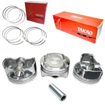 Jg pistao com aneis 050 peugeot 208 citroen c3 1.2 12v puretech