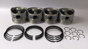 Jg pistao motor 0,60 c/ aneis uno premio fiorino 1.5 fiasa Jg pistao motor 0,60 c/ aneis uno premio fiorino 1.5 fiasa