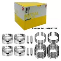 Jg Pistao STD(Mahle) c/Aneis L200 2.5 Turbo Diesel (P&A 9115 STD)