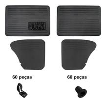Jg revest p diant/tras fusca .../77 c/ bolsa preto + 60 0024869 60 0024868 7000-b 7001