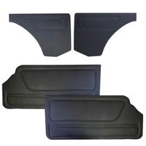 Jg revestimento port dianteir/traseira voyage glsgl-courvim preto(painel satélite) + 7073-kp 7080