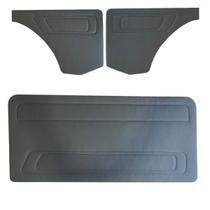 Jg revestimento porta dianteira/traseira voyage 85/88 cl -courvim grafite + 7062-c 7080-c