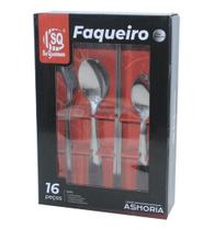 Jg Talher 16Pç Faqueiro Colher Garfo Faca Casa Ashoria Inox Jg Talher 16Pç Faqueiro Colher Garfo Faca Casa Ashoria Inox