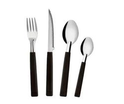 Jg talheres preto 24pcs treviso (2820/24) - SIMONAGGIO Jg talheres preto 24pcs treviso (2820/24) - SIMONAGGIO