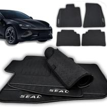 Jg Tapete de carro Seal Luxo Standard Long Range Performance 2023 2024 2025 Borracha Premium 4 Peças
