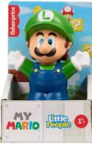 Jhg64 little people nintendo mario bros boneco luigi jhg66 mattel