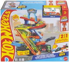 Jhl94 hot wheels city garagem de acrobacias