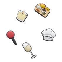 Jibbitz all around the world com pack 5 unico