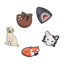 Jibbitz animais pack 5 unico Jibbitz animais pack 5 unico