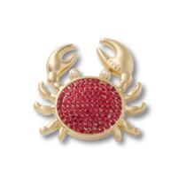Jibbitz Caranguejo Dourado Único Jibbitz Caranguejo Dourado Único