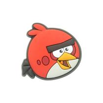 Jibbitz charm angry birds vermelho unico