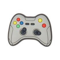 Jibbitz charm controle de video game cinza unico
