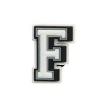 Jibbitz charm letra f unico