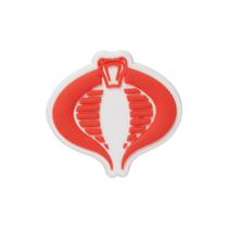 Jibbitz charm logo gi joe cobra unico