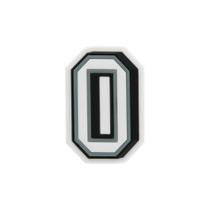 Jibbitz charm numero 0 unico