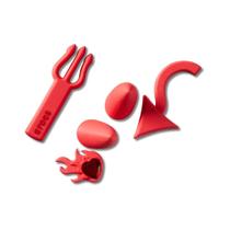 Jibbitz Crie Seu Próprio Diabo Pack Com 5 Peças Único