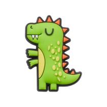 Jibbitz crocs dinossauro verde unico