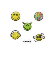 Jibbitz Crocs Smiley Pack 5 Peças Multicolor