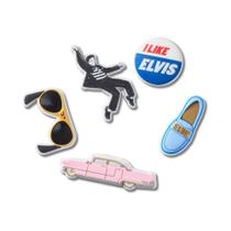 Jibbitz Elvis Pack Com 5 Peças UNICO