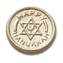 Jibbitz estrela de ouro hanukkah unico