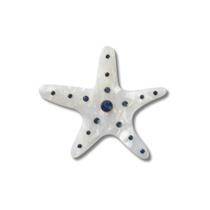 Jibbitz Estrela do Mar Prata Único