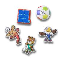 Jibbitz FIFA 2026 Pack Com 5 Peças Único