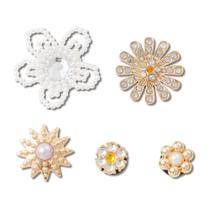 Jibbitz Flores Com Pedras Elevada Pack com 5 Peças Único