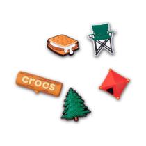 Jibbitz foi acampar pack com 5 peças unico