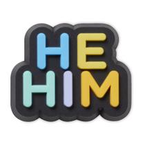 Jibbitz he him pronome unico