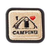 Jibbitz i love camping patch unico unico