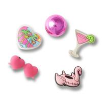 Jibbitz Ibiza Pool Party Pack com 5 Peças Único