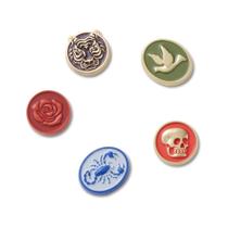 Jibbitz Ícones Cameo Pack Com 5 Peças Único Jibbitz Ícones Cameo Pack Com 5 Peças Único