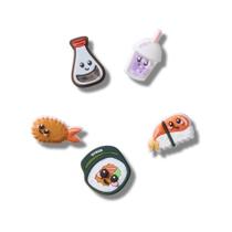 Jibbitz Jantar de Sushi Pack Com 5 Peças Único