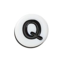 Jibbitz Letra Q Pequena Único