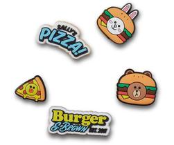 Jibbitz line friends pack 5 unico Jibbitz line friends pack 5 unico