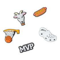 Jibbitz mvp pack com 5 unidades unico