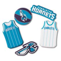 Jibbitz nba charlotte hornets pack 5 unico