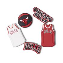 Jibbitz nba chicago bulls pack com 5 unico